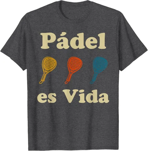 Vista 36 de Padel ES Vida Player Sport Life in Spanish En Espanol Men's T-Shirt