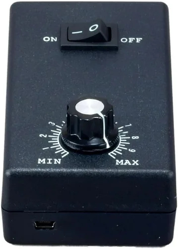 Vista 4 de OMAX 144 luz brillante estupenda del anillo del LED con la caja de control