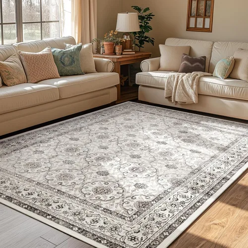 Vista 116 de jinchan Fiora - Alfombra lavable de área pequeña, alfombra de entrada floral de medio círculo de 2 x 3, tapete de media luna de pelo bajo, suave