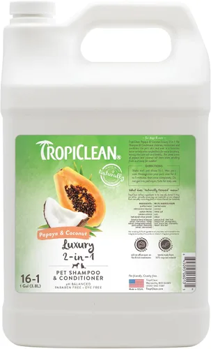 Vista 20 de TropiClean Champú Desodorante para Perros con Olor, Champú Profesional para Perros, Poderoso Control del Olor, Seguro para Cachorros, Aroma a Aloe