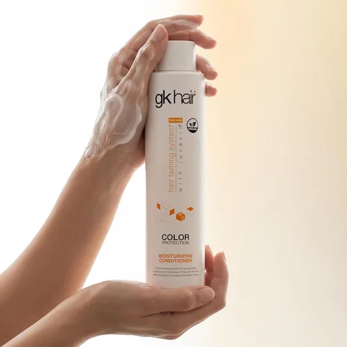 Vista 11 de GK HAIR Acondicionador hidratante de queratina global (10.1 fl oz/10.1 fl oz), protección del color hidratante, daño seco, rizado, encrespamiento