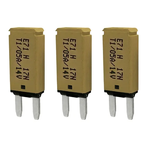 Vista 21 de Mini ATM Auto Reinicio 5 Amperios Disyuntor de Circuito Fusible para Protección de Batería de Audio Automotriz Marina RV Coche Camión (T1) Reinicio