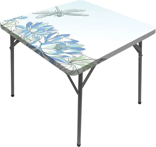 Vista 15 de Mantel cuadrado con estampado de vaca, puntos a rayas blancas y negras con estilo abstracto, para mesa de comedor cuadrada, se adapta a mesas de 24