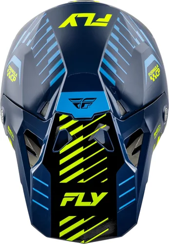 Vista 13 de Casco de motocicleta todoterreno Fly Racing Adult Formula CP Slice MX ATV, aprobado por DOT/FMVSS 218