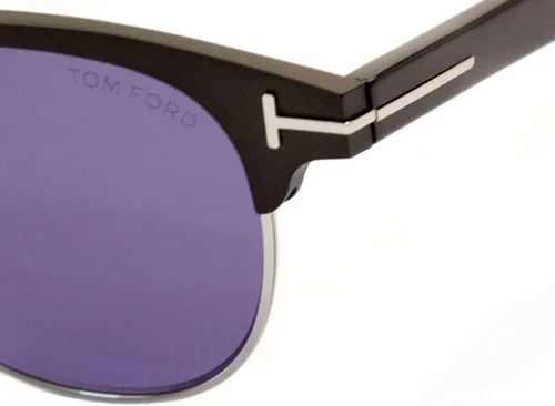 Vista 3 de Gafas de sol Tom Ford FT 0623 Laurent- 02 09V mate gunmetalazul