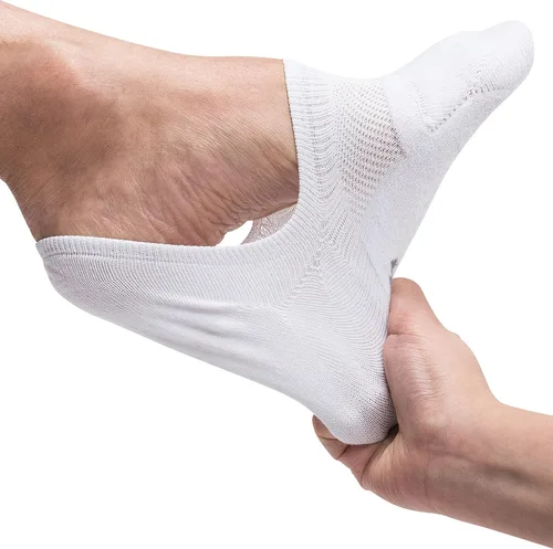 Vista 2 de Pro Mountain - Calcetines invisibles deportivos de algodón acolchado para mujer y hombre