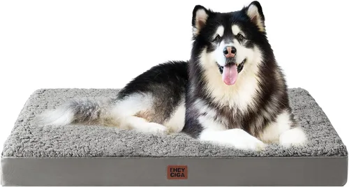 Vista 28 de EHEYCIGA Camas ortopédicas para perros, cama para perros con funda extraíble lavable, todos los tamaños de perros