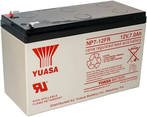 Vista 2 de Yuasa NP7-12FR-NP7-12FR Batería SLA RETARDANTE DE LLAMA 12V 7AH - SUSTITUYE UB1270 / P