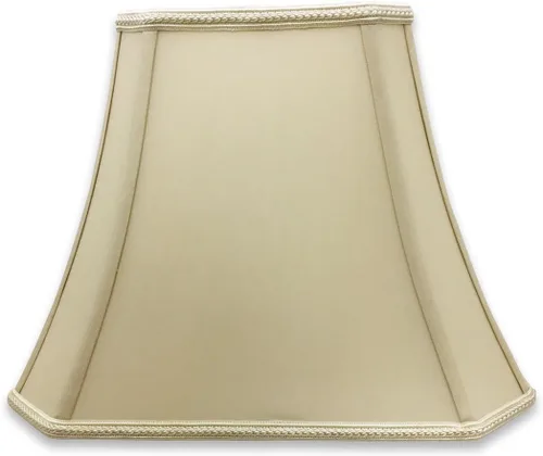 Vista 15 de Royal Designs, Inc. Sombra de lámpara de campana con corte rectangular, diseño de araña, cáscara de huevo, 8 x 14 x 10.6, 2 Pk, DSO-68-14EG-2