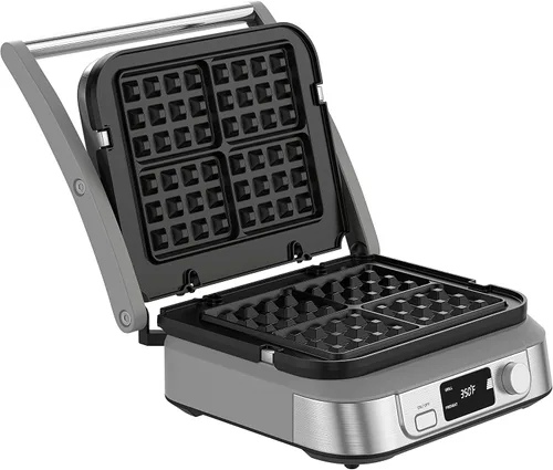 Vista 5 de Placas de gofres solo para Cuisinart Griddler GR-4N, GR-5B, GR-6 y GRID-8N Series, revestimiento antiadherente para hornear placas de gofres por