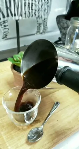 Vista 5 de Mian Jarra universal de repuesto para café expreso de acero inoxidable de 4 tazas