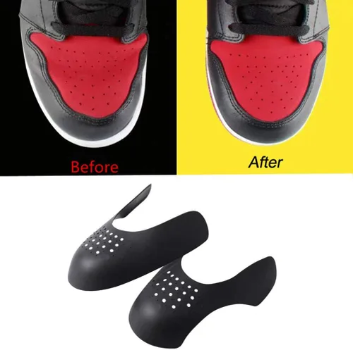 Vista 7 de 1 par de zapatos de la zapatilla de deporte de la caja del dedo del pie anti protector zapatillas zapatillas de deporte arrugas