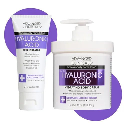 Vista 10 de Advanced Clinicals Loción corporal y hidratante facial de colágeno Loción de colágeno antienvejecimiento para mujeres, hombres, manos y cuello que
