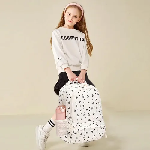 Vista 38 de Juego de mochila para niñas con diseño de unicornio, mochila escolar para niños, mochila para libros para niñas, set 3 en 1, regreso a clases
