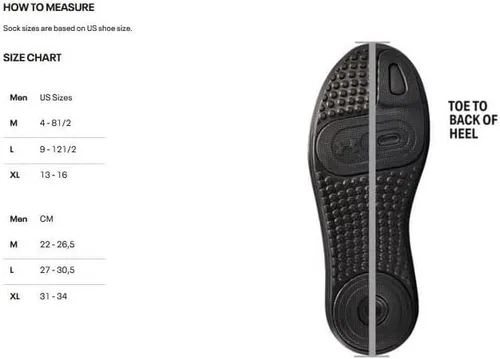 Vista 5 de Under Armour Calcetines de algodón para adultos, multipares