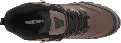 Vista 5 de WOLVERINE Botas de senderismo Spencer para hombre, MarrónNegro, 16-Jul