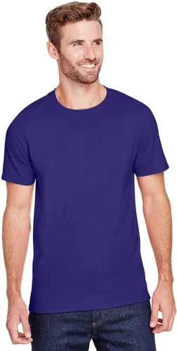 Vista 8 de Jerzees - Camiseta de cuello redondo hilado en anillo de mezcla prémium - 560MR Azul scuba