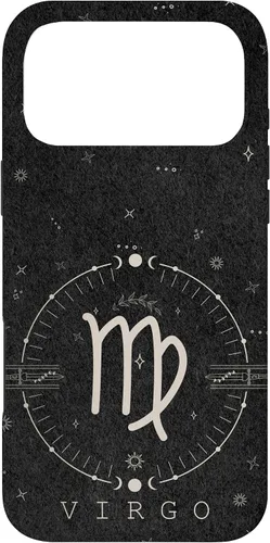 Vista 22 de Aesthetic Virgo Zodiac Sign Astrological Stars Celestial Case for iPhone 17