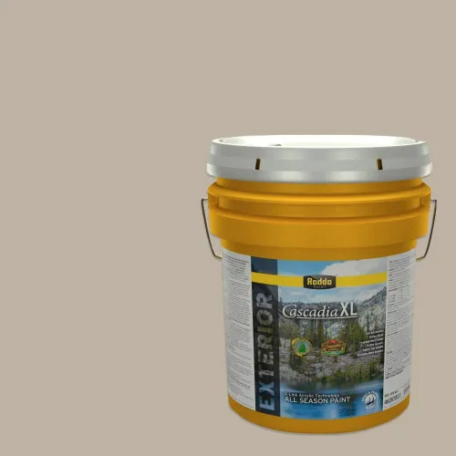 Vista 108 de Rodda Paint CASCADIA XL - Pintura satinada e imprimación para exteriores en uno, cuarto de galón, Aimee
