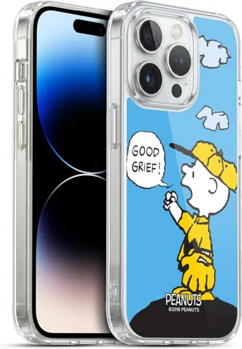 Vista 126 de Head Case Designs Funda de gel suave con licencia oficial de Peanuts Autumn Charlie Brown compatible con Apple iPhone 7 Plus/iPhone 8 Plus