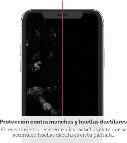 Vista 4 de ZAGG InvisibleShield Glass+ protector de pantalla, vidrio templado de alta definición fabricado para Iphone de Apple