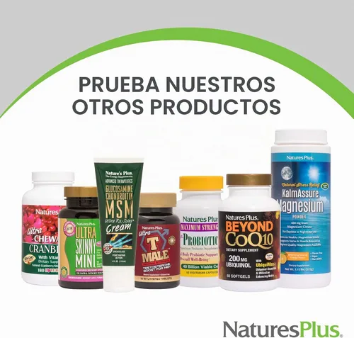 Vista 7 de NaturesPlus Hema-Plex Iron - 10 tabletas de liberación lenta - 85 mg de hierro quelado - Salud total de la sangre - con vitamina C y bioflavonoides