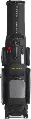 Vista 5 de HELIX -Bolsa de carrito de golf de golf, fácil de transportar, bolsa retráctil para carrito de golf con chasis de ruedas de bloqueo y empuñadura
