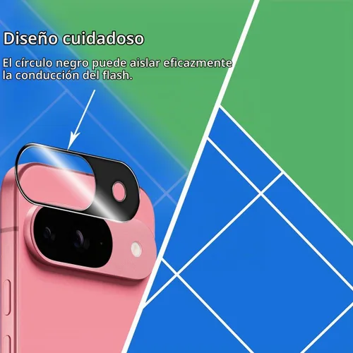 Vista 4 de BIGFACE Protector de pantalla de vidrio templado para Pixel 9 + protector de lente de cámara [2 + 2 unidades]