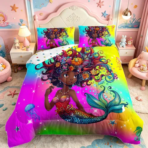 Vista 32 de Erosebridal Juego de ropa de cama de guepardo con rosa roja, juego de edredón con estampado de leopardo y gato, edredón romántico de plumón, Multi 03