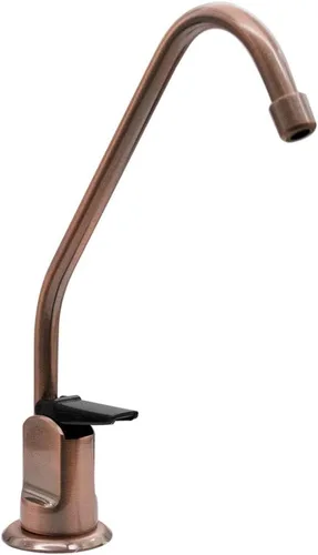 Vista 2 de Westbrass CO128-11 Kit de grifo dispensador de agua fría pura estilo Touch-Flo de 8 pulgadas con unidad de filtro en línea debajo del fregadero y 2