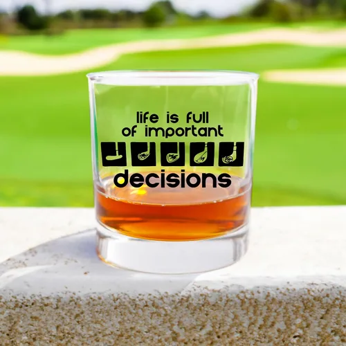 Vista 10 de Blue Ridge Mountain Gifts Vaso de whisky de golf para el Día del Padre, vasos de whisky de golf, vasos de whisky, regalos únicos de golf