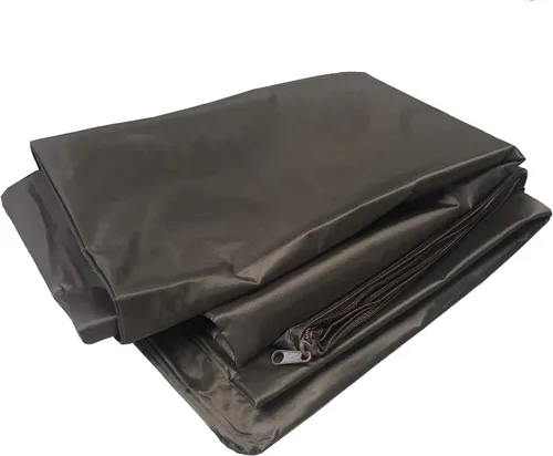 Vista 2 de Funda interior impermeable resistente al agua para cama interior de perro y gato con cremallera (34 x 26 x 3 pulgadas)
