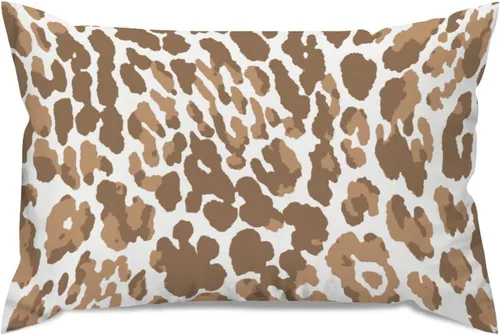 Vista 73 de ArogGeld Funda de almohada para sofá, guepardo y leopardo, estampado de leopardo, funda de cojín decorativa de granja para sala de estar
