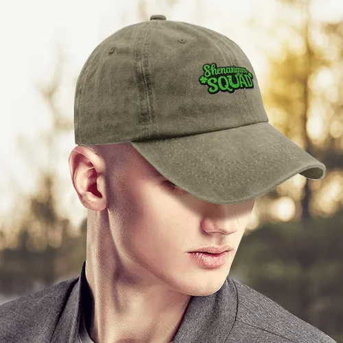 Vista 4 de Mens Ball Caps Ash-Wednesday Cute Baseball Hat for Men Sport Hat Quick Dry shenaniganss Squad Sun Hats