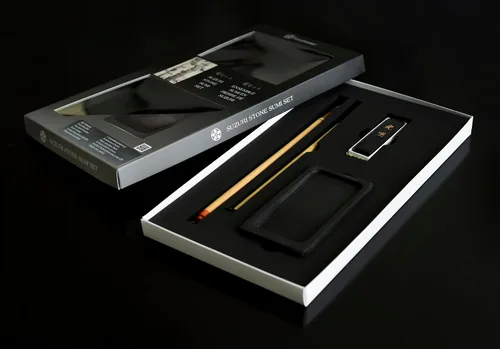 Vista 6 de Yasutomo Suzuri Stone Sumi Set (SWS600)