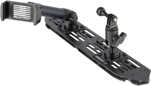 Vista 4 de Bulletpoint RubiGrid - Soporte para teléfono con plataforma de montaje en tablero para Wrangler JL 2018-2023 (NO 4xe) + Gladiator 2020-2023