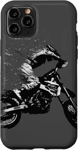 Vista 29 de Motocross Jumping Dirt Bike Rider Vintage Enduro Case for iPhone 17