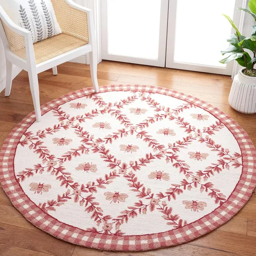 Vista 19 de SAFAVIEH Chelsea Collection - Alfombra decorativa de 1 pies 8 pulgadas x 2 pies 6 pulgadas, color negro, lana de campo francesa enganchada a mano
