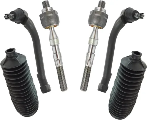 Vista 196 de TRQ Kit de dirección delantera con barra de acoplamiento de fuelle de piñón y cremallera compatible con Toyota Echo 2000-2005