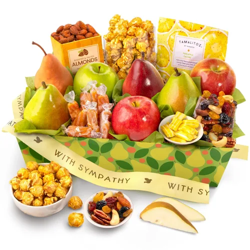 Vista 14 de A Gift Inside Get Well Soon Orchard Delight Fruta y Gourmet - Canasta de Regalo
