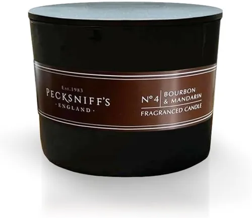 Vista 58 de Pecksniffs - Vela perfumada de ámbar negro y madera Oud 1 mecha, 6.49 onzas