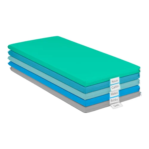 Vista 17 de ECR4Kids SoftZone - Tapete de descanso arcoíris, 2 pulgadas, colchoneta para dormir, surtido, 5 piezas