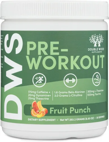 Vista 9 de Polvo de preentrenamiento para hombres y mujeres (30 porciones de cafeína, beta alanina, L-citrulina, dinamina, L-teanina, taurina, teacrina y más)