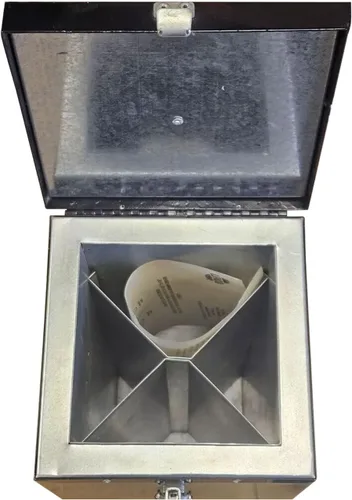 Vista 2 de Lenco 01950 - Horno de varilla estabilizadora con electrodo de CA de 50 libras y 120 V CA con termostato preestablecido, cable resistente de 5 pies