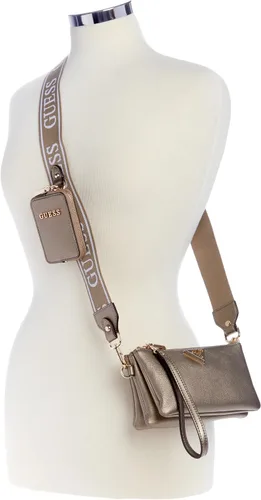 Vista 5 de GUESS Latona Mini Triple Compartimento Superior Cremallera
