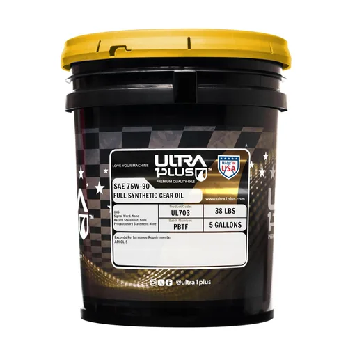 Vista 9 de ULTRA1PLUS SAE 75W-90 Aceite sintético para engranajes API GL-5 (Galón - 4 QTS)