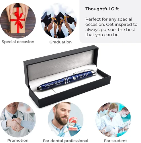 Vista 3 de Inkstone Regalos de agradecimiento para dentistas y enfermeras: regalos inspiradores personalizados para mujeres, educadoras, directoras y personal