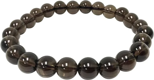 Vista 202 de Gem Avenue Handmade Round Bead Stretch Bracelet Unisex Natural Stone Beaded Jewelry for Men & Women, Elastic Wristband for Daily Wear