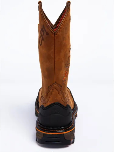 Vista 4 de Cody James Hombres Hombres 11" Decimator Western Work Boot Nano - Dbp-3-B