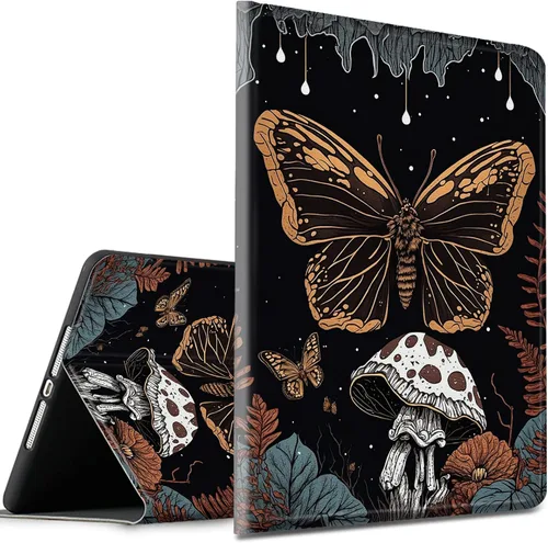 Vista 54 de Funda para tablet Kinlde Fire HD 10 (11ª generación 2021) Fire HD 10 Plus 2021, delgada, de piel sintética, con función atril, función atril
